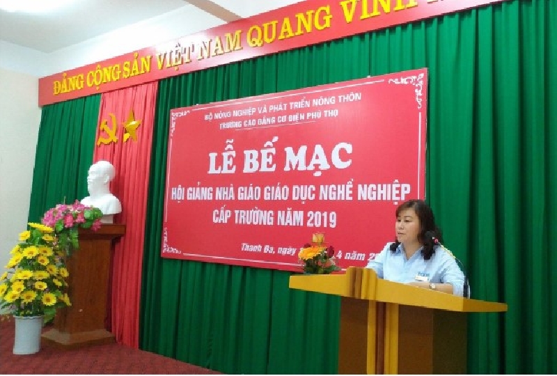 Lễ bế mạc Hội giảng nhà giáo giáo dục nghề nghiệp cấp trường năm 2019