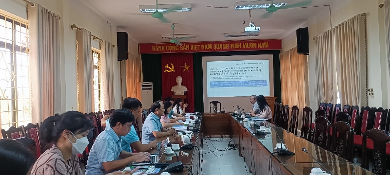 Đoàn khảo sát Ban quản lý dự án ADB làm việc tại PCEM
