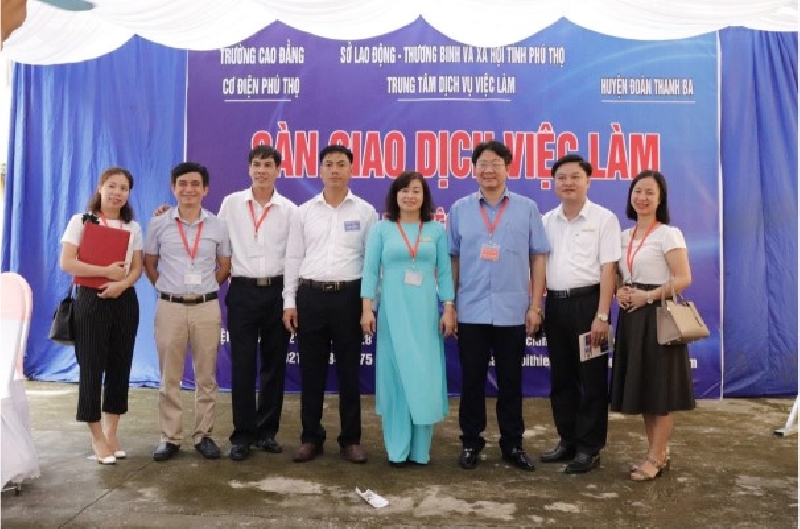 PCEM tham gia "Sàn Giao dịch việc làm Huyện Thanh Ba 2020"