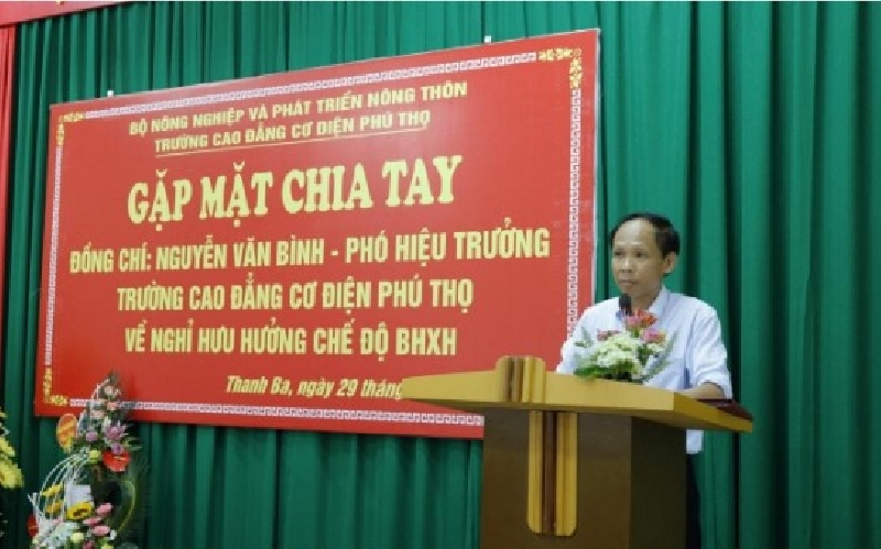 PCEM tổ chức buổi gặp mặt chia tay đồng chí Nguyễn Văn Bình về nghỉ hưu hưởng chế độ BHXH