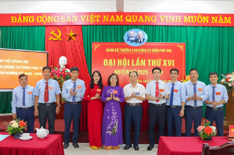 Đảng bộ trường Cao đẳng Cơ điện Phú Thọ tổ chức thành công Đại hội lần thứ XVI, nhiệm kỳ 2025 - 2030 Đảng bộ trường Cao đẳng Cơ điện Phú Thọ tổ chức thành công Đại hội lần thứ XVI, nhiệm kỳ 2025 - 2030
