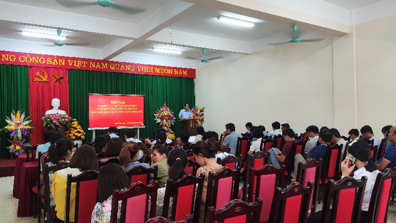 Đảng bộ Trường Cao đẳng Cơ điện Phú THọ tổ chức học tập, quán triệt và triển khai nghị quyết Hội nghị lần thứ 5 BCH Trung ương Đảng khoá 13
